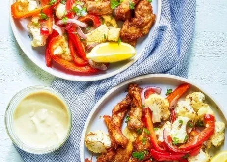 shawarma de poulet au four