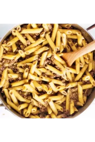 pâtes russes viande hachée
