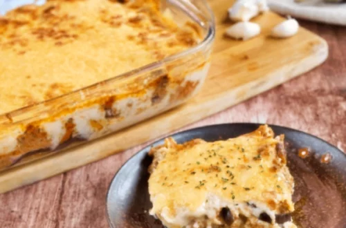 moussaka facile gratinée au four