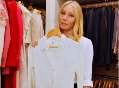 Gwyneth-Paltrow montrant sa robe
