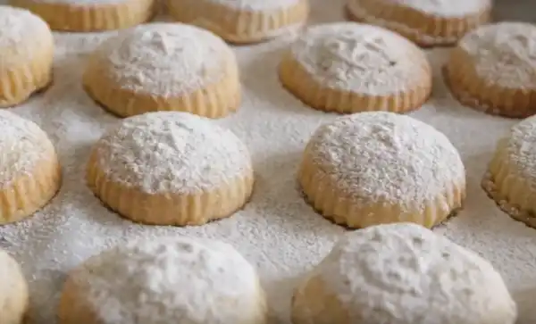 Les biscuits Maamoul sont des biscuits à la semoule, généralement farcis de dattes ou de noix. Dans cette recette.