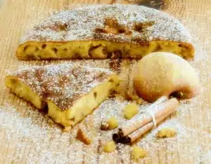 Tarte aux pommes caramélisées