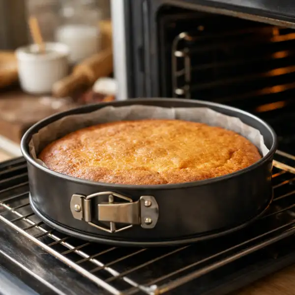 Gâteau maison qui ne gonfle pas et reste plat après la cuisson au four